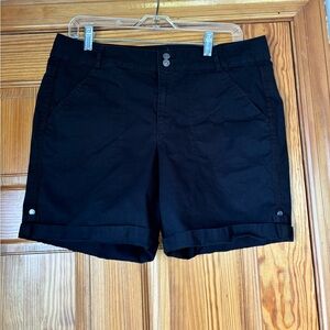 Gloria Vanderbilt Black Women's Shorts Size 10